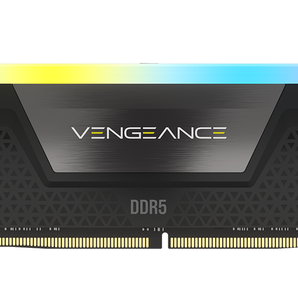 VENGEANCExxxx RGB 32GB (2x16GB) DDR5 DRAM 5200MHz C40 Memory Kit - Black 
