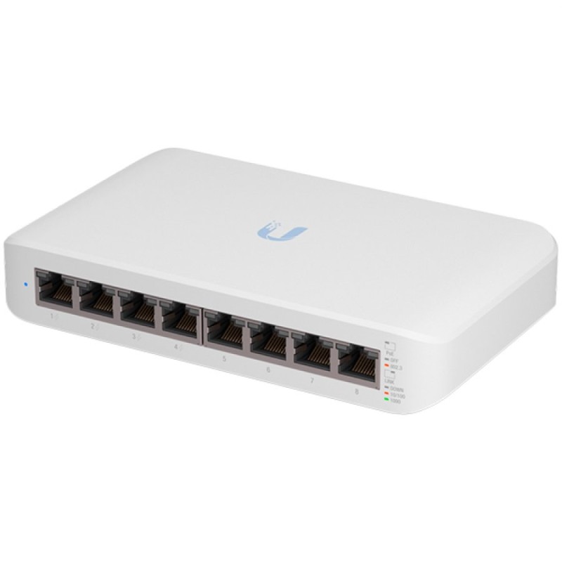 UniFi Low-cost Desktop 8Port Gigabit Switch with POE 