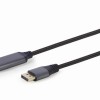 CABLU video GEMBIRD, adaptor DisplayPort (T) la HDMI (T), DP v1.2, 4K (3840 x 2160) la 60Hz, 1.8m, negru, 