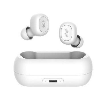 Casti bluetooth QCY T1C White 
