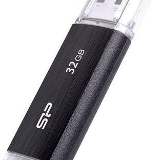 USB Flash Drive SP, Ultima U02, 2.0, 32GB, Negru 