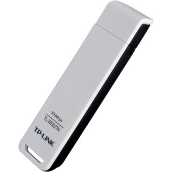ADAPTOR RETEA TP-LINK , extern wireless 2.4 GHz, USB 2.0, port, 300 Mbps, antena interna x 1, 