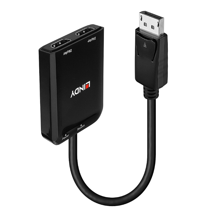 Adaptor Lindy DisplayPort la 2x HDMI 