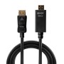 Cablu Lindy DisplayPort la HDMI 10.2G 2m 