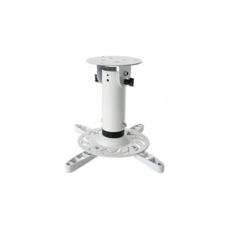 Suport proiector de tavan, reglabil, TECHLY, alb, ICA-PM 200WH 