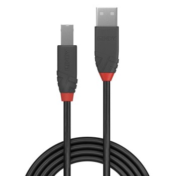 Cablu Lindy 0.2m USB 2.0 Tip A la Tip B 