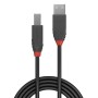 Cablu Lindy 0.2m USB 2.0 Tip A la Tip B 