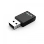 ADAPTOR RETEA TENDA, AC650 wireless dual band, 650Mbps, conectare USB 2.0, negru 