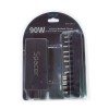 ALIMENTATOR Notebook Universal AC-DC, SPACER, 90W comutare automata tensiune - compatibil cu majoritatea NB, 12 tipuri de mufe, DC15/16/19/19.5/20V, 