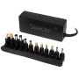 ALIMENTATOR Notebook Universal AC-DC, SPACER, 90W comutare automata tensiune - compatibil cu majoritatea NB, 12 tipuri de mufe, DC15/16/19/19.5/20V, 