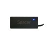 ALIMENTATOR Notebook Universal AC-DC, SPACER, 90W comutare automata tensiune - compatibil cu majoritatea NB, 12 tipuri de mufe, DC15/16/19/19.5/20V, 