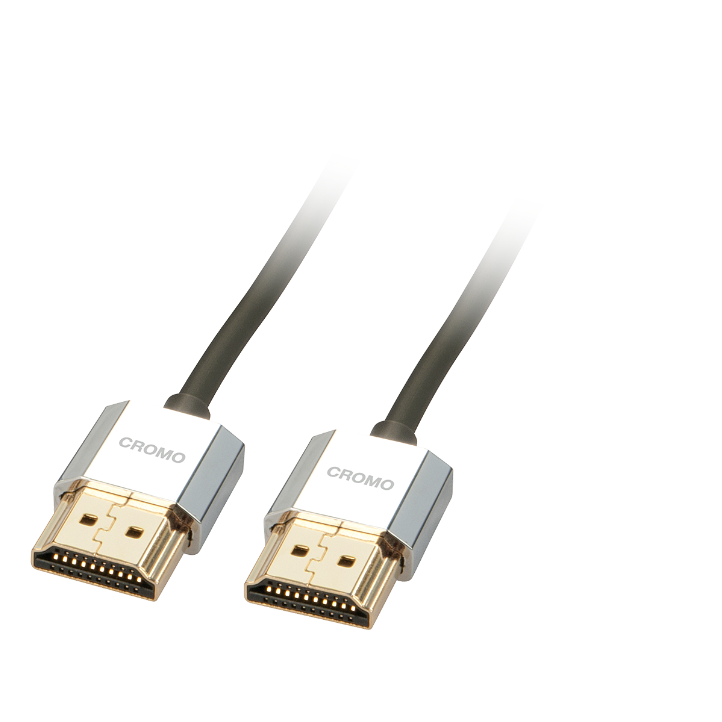 Cablu Lindy 1m High Speed HDMI CROMO 
