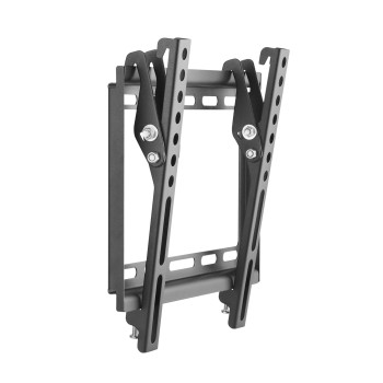 SUPORT de perete Superior, pt 1 TV/monitor plat, diagonala compatibila 23-42 inch, unghi reglabil 8 grade, VESA compatibil max 200×200, max 35 Kg 