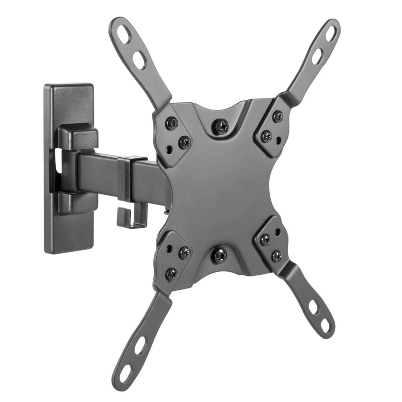 SUPORT de perete Superior, pt 1 TV/monitor plat, diagonala compatibila 13-42 inch, unghi reglabil sus-jos si stanga-dreapta, VESA compatibil max 200×200, max 20 Kg 