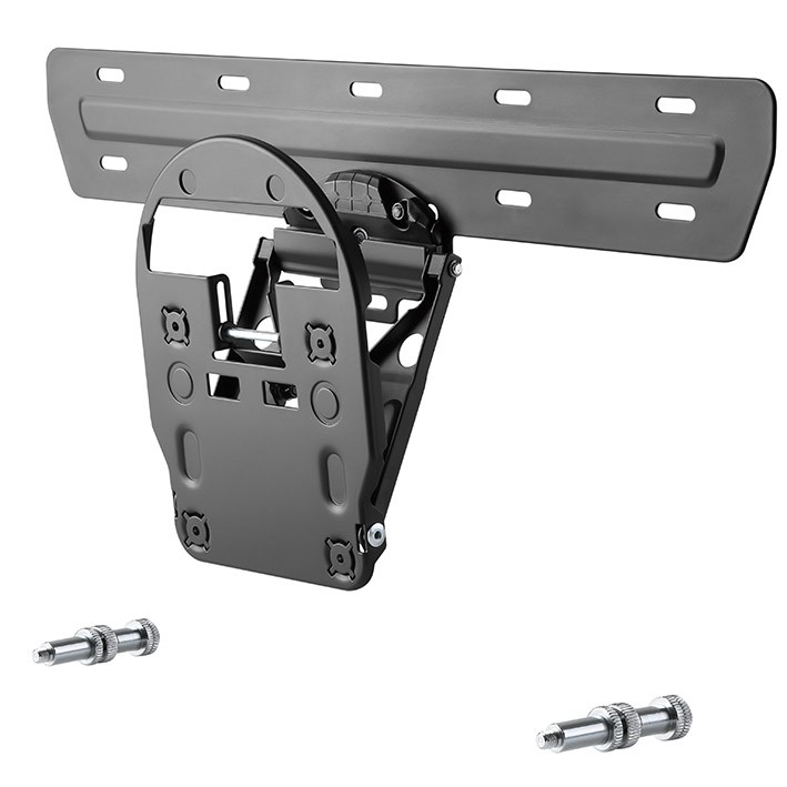 SUPORT de perete Superior, pt 1 TV/monitor plat QLED Samsung, extra slim, diagonala compatibila 49-65 inch, unghi reglabil 3 grade, max 50 Kg 