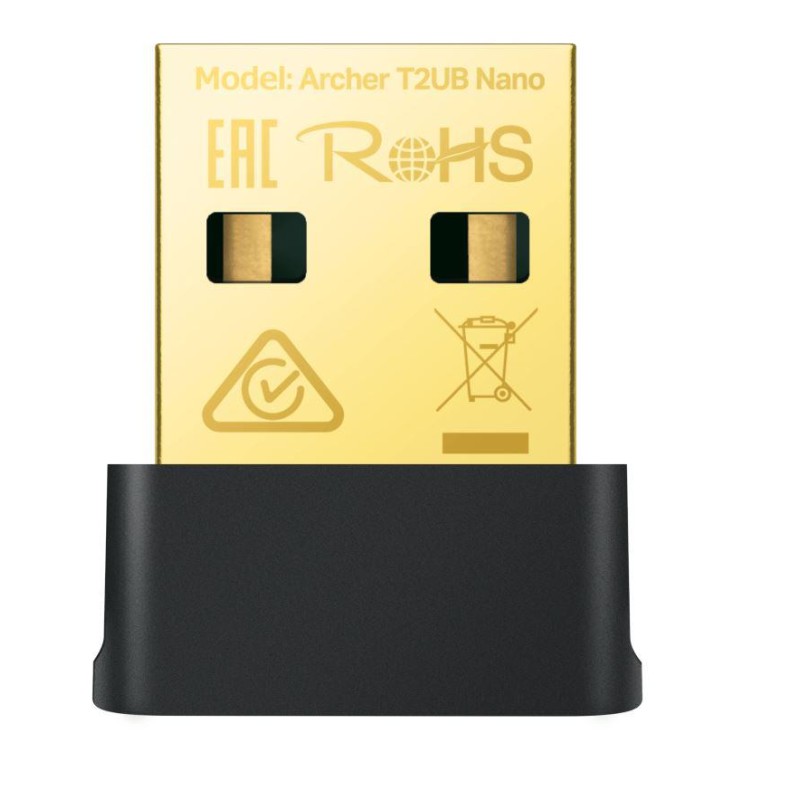 ADAPTOR RETEA TP-LINK AC600, extern wireless 2.4 GHz | 5 GHz si Bluetooth 4.2, USB 2.0, port, 600 Mbps, antena interna x 1, 