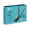 ADAPTOR RETEA TP-LINK AX1800, extern wireless 2.4 GHz | 5 GHz, PCI-E port, 1800 Mbps, WI-FI 6 si Bluetooth 5.2, antena externa x 2, 