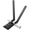 ADAPTOR RETEA TP-LINK AX1800, extern wireless 2.4 GHz | 5 GHz, PCI-E port, 1800 Mbps, WI-FI 6 si Bluetooth 5.2, antena externa x 2, 