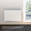 ROBINET CU TERMOSTAT si valva TP-Link, frecventa functionare 868 MHz, contine 2 baterii AA 