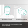 ROBINET CU TERMOSTAT si valva TP-Link, frecventa functionare 868 MHz, contine 2 baterii AA 