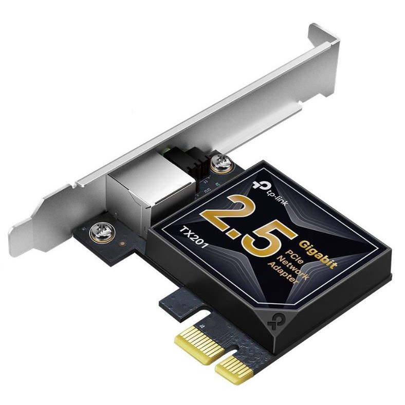 ADAPTOR RETEA TP-LINK , intern, PCI-E, port RJ-45, 2500 Mbps, 