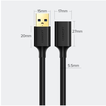 CABLU USB Ugreen prelungitor, 