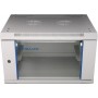 EXTRALINK 6U 600X600 wall-mounted rackmount cabinet gray 