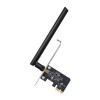 ADAPTOR RETEA TP-LINK AC600, intern PCI-Ex 2.4 GHz | 5 GHz, 600 Mbps, antena externa x 1, 