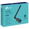 ADAPTOR RETEA TP-LINK AC600, intern PCI-Ex 2.4 GHz | 5 GHz, 600 Mbps, antena externa x 1, 