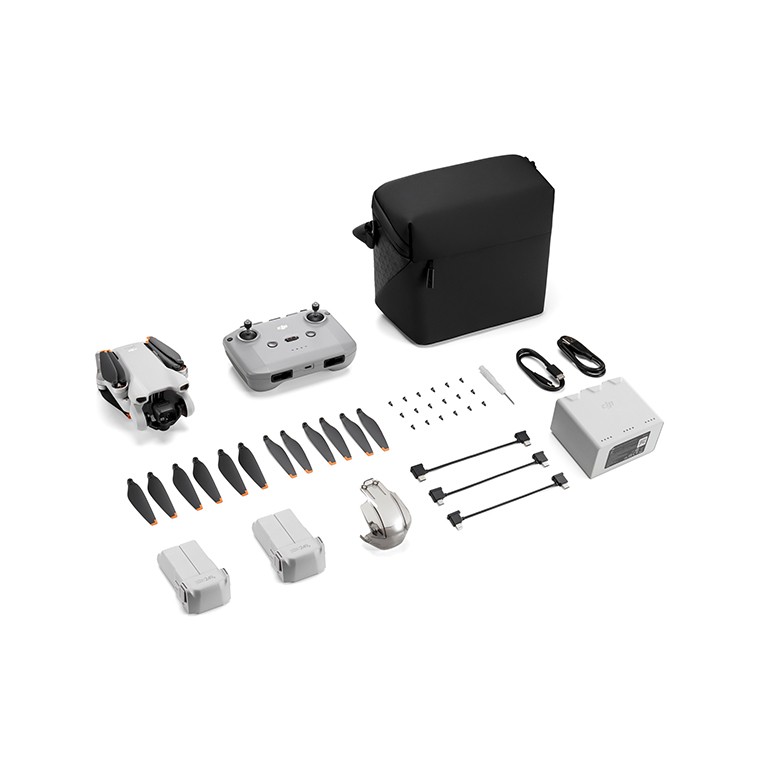 Kit Drona DJI Mini 3 Fly More Combo, 4K30, 12MPAuton. 33min, F/1.7 