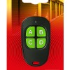 TELECOMANDA UNIVERSALA RF Superior,compatib porti si bariere cu frecv fixa 433.92 Mhz,necesita telecomanda orig ptr copiere cod, bateriile (2xCR2016) incluse, negru 