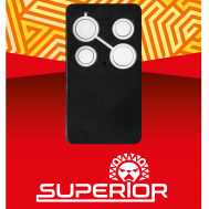 TELECOMANDA UNIVERSALA RF Superior, compatib porti si bariere cu frecv roll si copy 433.92 Mhz, necesita telecomanda orig ptr cop cod, bateriile (2xCR2025) incluse 