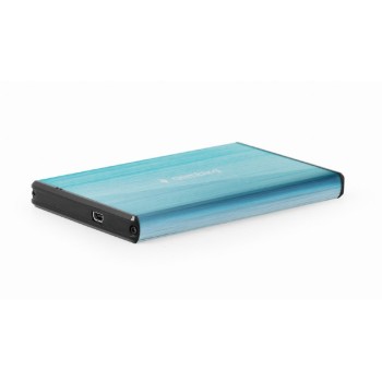RACK extern GEMBIRD, pt HDD, 2.5 inch, S-ATA, interfata PC USB 3.0, aluminiu, albastru, 