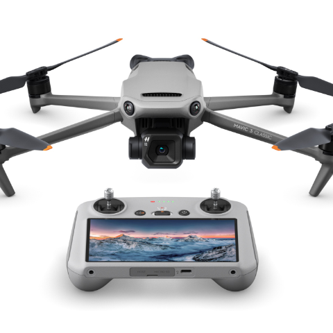 Drona DJI Mavic 3 Classic + Smart ControllerAutonomie 46min, gimbal 3 axe 