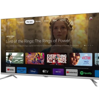 Tesla Google TV DLED 43S635SFS, 109 cm, FHD, slvr.DVB-T2/C/S2, 300 cd/m, CI+, VESA 200x200mm 
