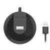 HUB extern A4TECH, porturi USB-A: USB 2.0 x 4, conectare prin USB , cablu 1.5 m, negru, 