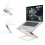 SUPORT ERGONOMIC LEITZ ERGO, pentru laptop, ajustabil, alb 
