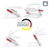 SUPORT ERGONOMIC LEITZ ERGO, pentru laptop, ajustabil, alb 