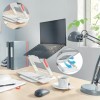SUPORT ERGONOMIC LEITZ ERGO, pentru laptop, ajustabil, alb 