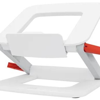 SUPORT ERGONOMIC LEITZ ERGO, pentru laptop, ajustabil, alb 
