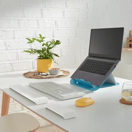 SUPORT ERGONOMIC LEITZ ERGO COSY, pentru tastatura, gri deschis 