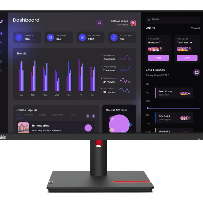ThinkVision T24i-30 23.8 FHD IPS HMDI 3Y 