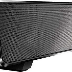 BOXE GENIUS Soundbar, RMS: 6W (3W x2), frecv. raspuns 110 Hz - 20 kHz Line-in jack 3.5 mm/USB dimensiuni 320 x 65 x 70 mm negru, 