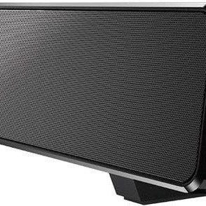 BOXE GENIUS Soundbar, RMS: 6W (3W x2), frecv. raspuns 110 Hz - 20 kHz Line-in jack 3.5 mm/USB dimensiuni 320 x 65 x 70 mm negru, 