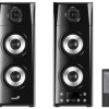 BOXE GENIUS 2.0, RMS: 60W, frecv. raspuns 65 Hz - 20 kHz input USB/RCA/Bluetooth 5.0, negru, 