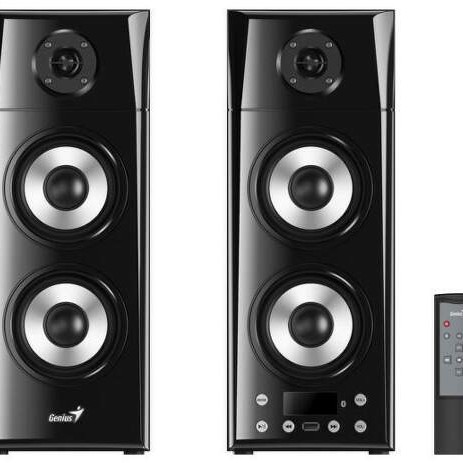 BOXE GENIUS 2.0, RMS: 60W, frecv. raspuns 65 Hz - 20 kHz input USB/RCA/Bluetooth 5.0, negru, 