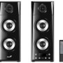 BOXE GENIUS 2.0, RMS: 60W, frecv. raspuns 65 Hz - 20 kHz input USB/RCA/Bluetooth 5.0, negru, 