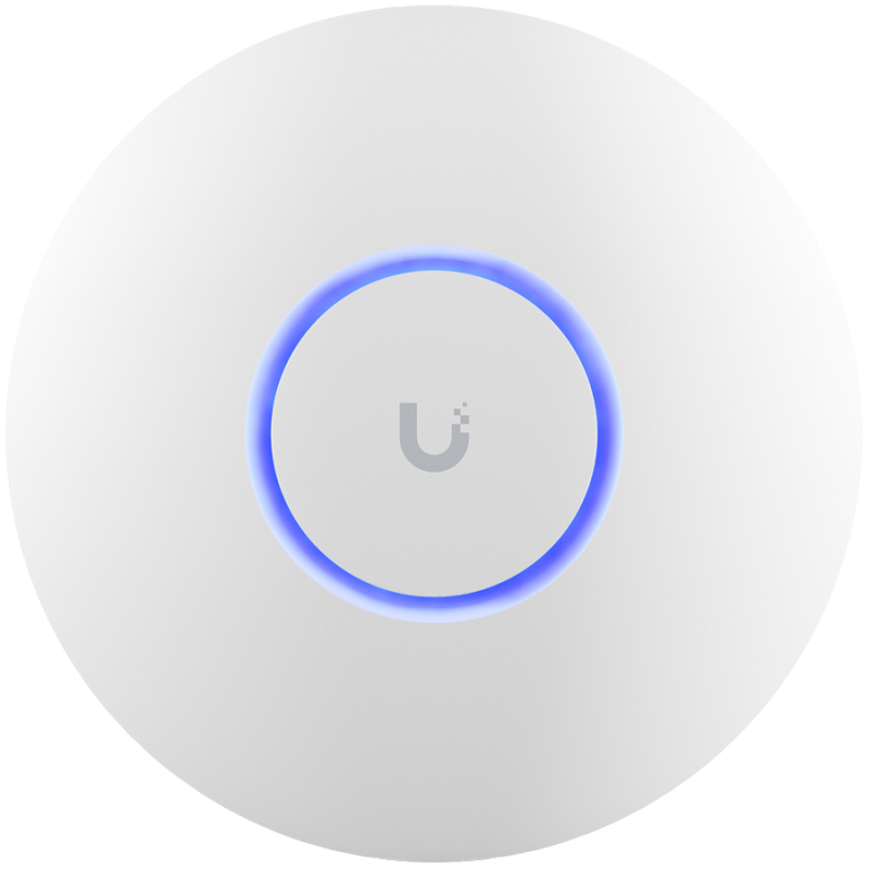 Ubiquiti U6+ access point.WiFi 6 model with throughput rate of 573.5 Mbps at 2.4 GHz and 2402 Mbps at 5 GHz.No POE injector.UI recommends U-POE-AF or POE switch 