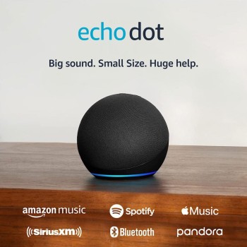 Amazon Echo Dot 5,with Alexa,Charcoal 
