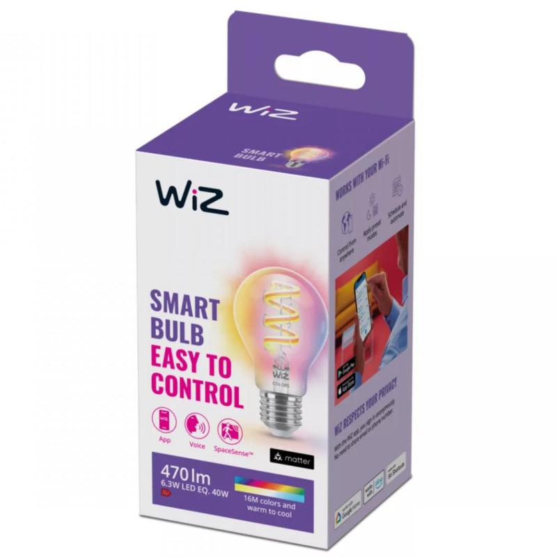 WI-FI BLE 40W A60 E27 822-65 RGB CL 1PF 
